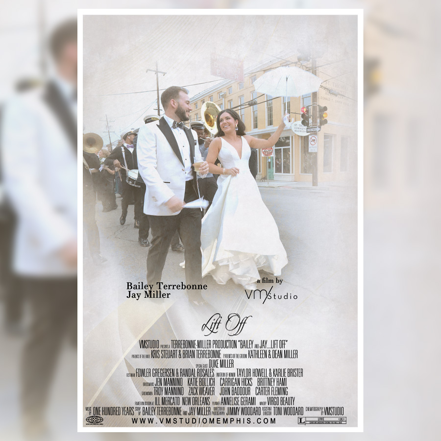 New Orleans Wedding Cinema | Bailey & Jay
