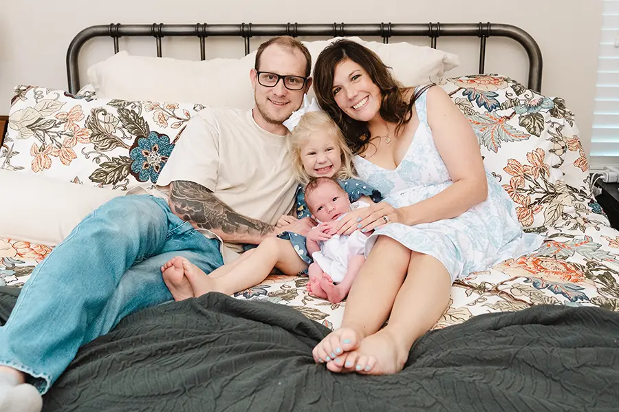 Memphis Family Photography | Slezak Newborn Session